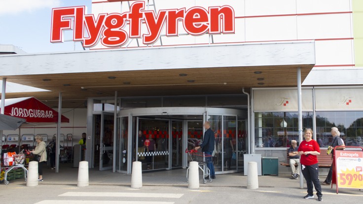 DV-personal utanför ICA-butik